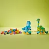 Giocattolo da costruzione LEGO DUPLO 10451 Dinosauri su ruote set 3-in-1, 108 pezzi, età 3+, altezza 220 mm