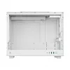 Case per computer DeepCool CH160 PLUS WH Small Form Factor bianco, microATX, vetro temperato, USB-C