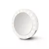 Specchio da trucco freestanding Medisana 23603 — rotondo bianco, a batteria, pieghevole, con illuminazione integrata