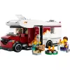 Giocattolo da costruzione LEGO City Camper avventura 60454, 385 pezzi, altezza 80 mm, per bambini da 6 anni