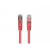 Lanberg PCF6-20CC-0100-R Cavo patch Cat.6 F/UTP, confezione da 10, 1 m, Rosso