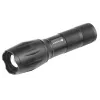 Torcia everActive FL600 — 600 lm, 10 W, corpo in alluminio, IPX4, 130 mm, 3×AAA, rossa
