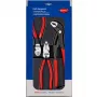 Knipex set di pinze Power-Pack, 3 pezzi, lucidate, plastica