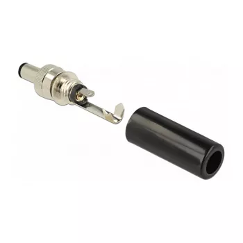 DeLOCK 89915 spina DC 5,5 x 2,1 mm, 12 mm, a saldare, 2 A