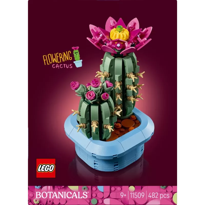 LEGO BOTANICALS 11509 Cactus in fiore