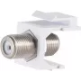 Modulo Keystone ShiverPeaks 08-10071 piatto argento bianco connettore F