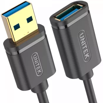 Cavo USB UNITEK Y-C457GBK USB 3.2 Gen 1 (3.1 Gen 1) 1 m USB A nero