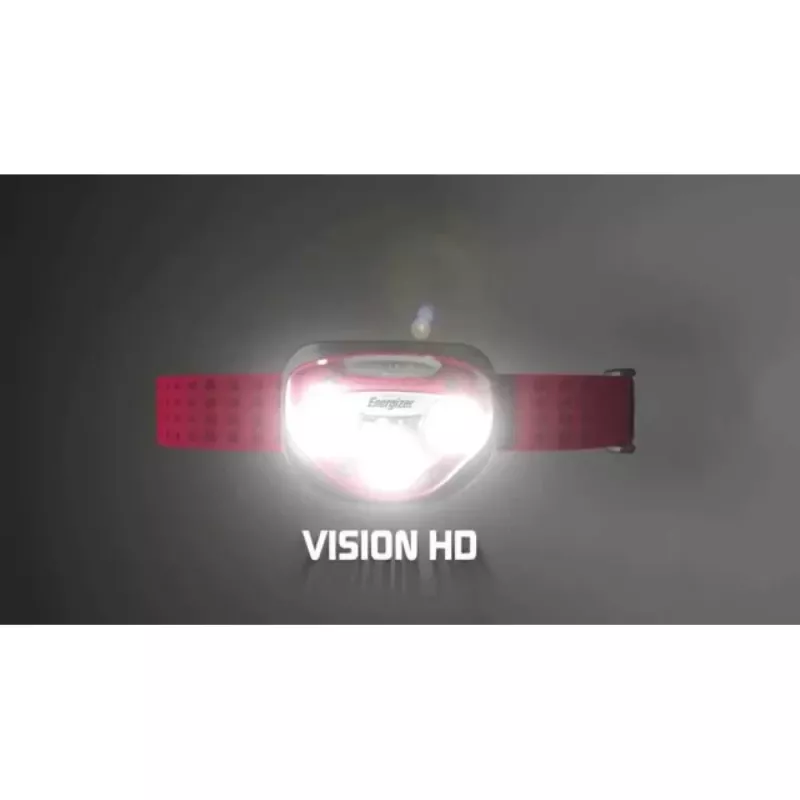 ENERGIZER TORCIA FRONTALE VISION HD LAMPADA FRONTALE 3AAA 300 LUMEN