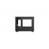 DeepCool CH160 PLUS R-CH160-BKNGM0-G case compatto per computer (SFF), Mini-ITX/Micro-ATX, vetro temperato, nero