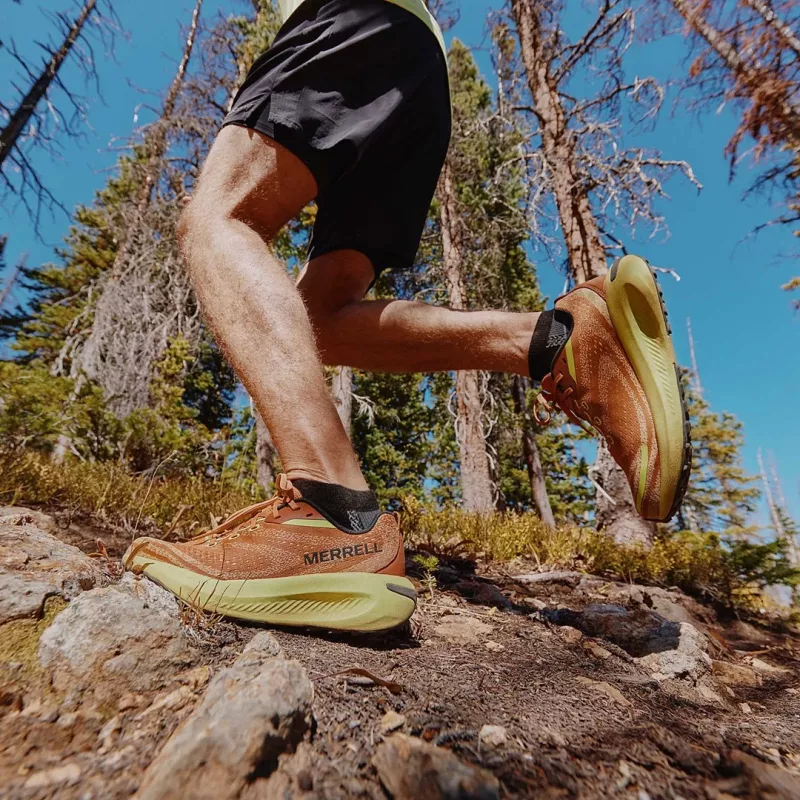 Scarpe da trail running Merrell Morphlite - Melone/Hi-Viz