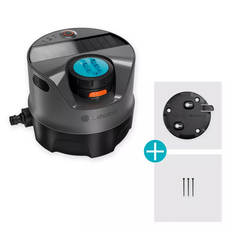 Irrigatore circolare Gardena AquaPrecise nero blu grigio 1 pz.