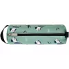 Astuccio morbido Herlitz Quattro Crazy Zebra poliestere nero verde bianco 215x70x80 mm
