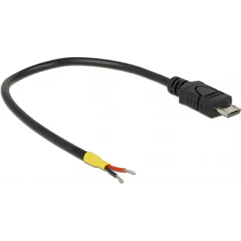 Cavo USB DeLOCK 0,15 m Micro-USB B nero
