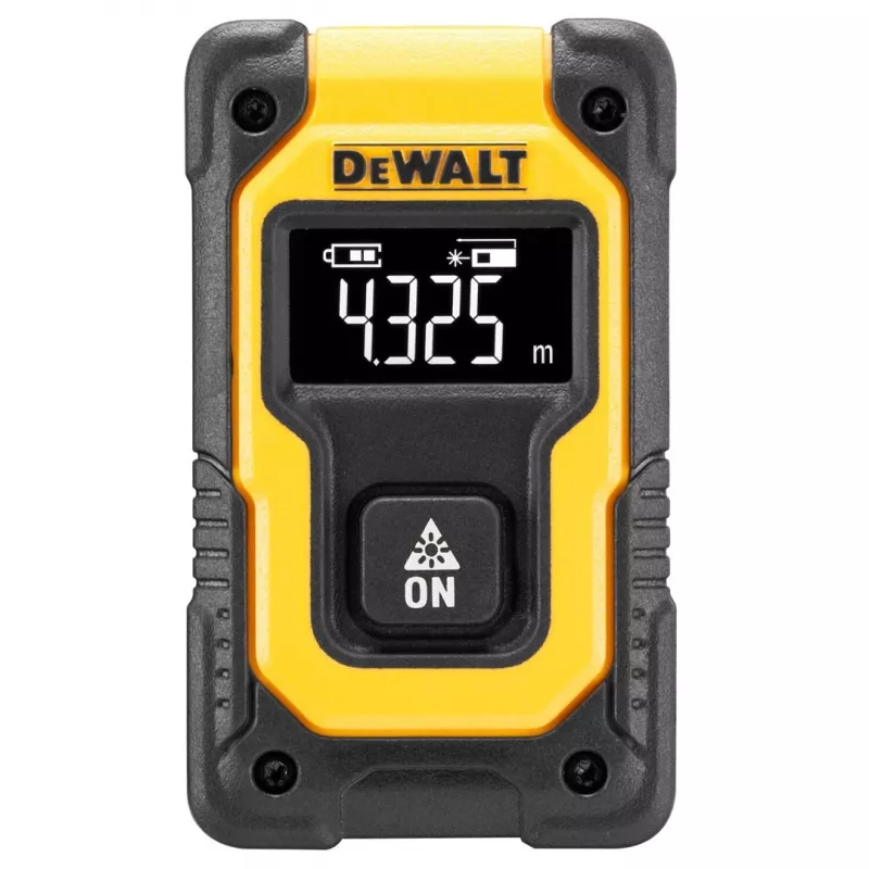 DeWALT DW055PL-XJ distanziometro laser, portata 16 m, nero/giallo