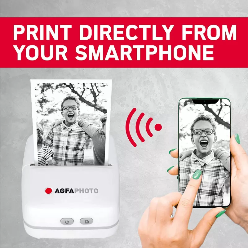 Stampante AgfaPhoto Realpix Pocket P termica bianco
