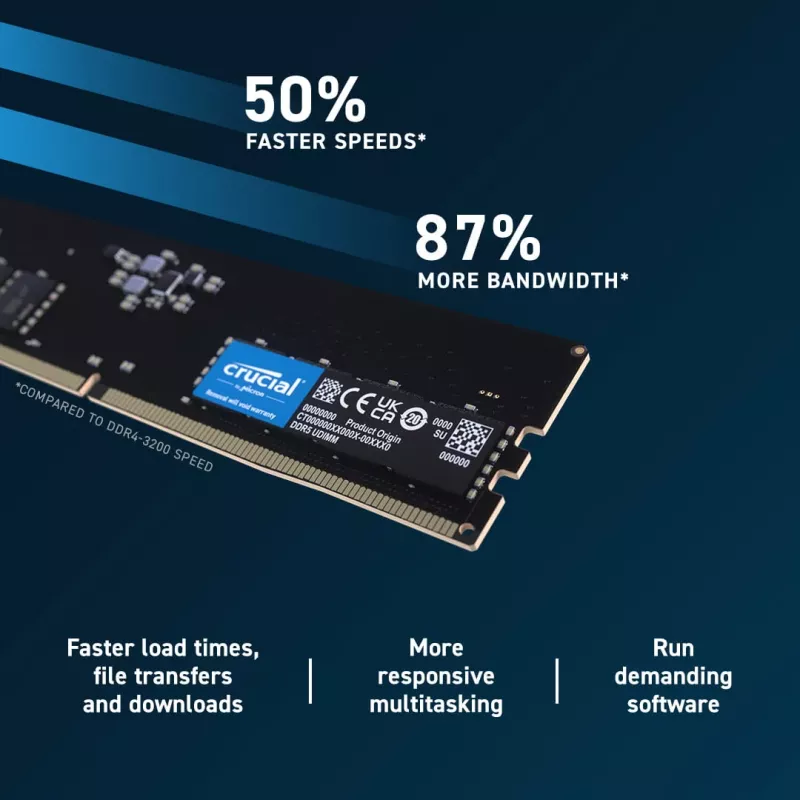 Crucial Pro - DDR5 - modulo - 16 GB - DIMM 288-PIN Low Profile