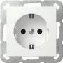 gira Inserto presa SCHUKO System 55 bianco puro modello 445303, per telai System 55