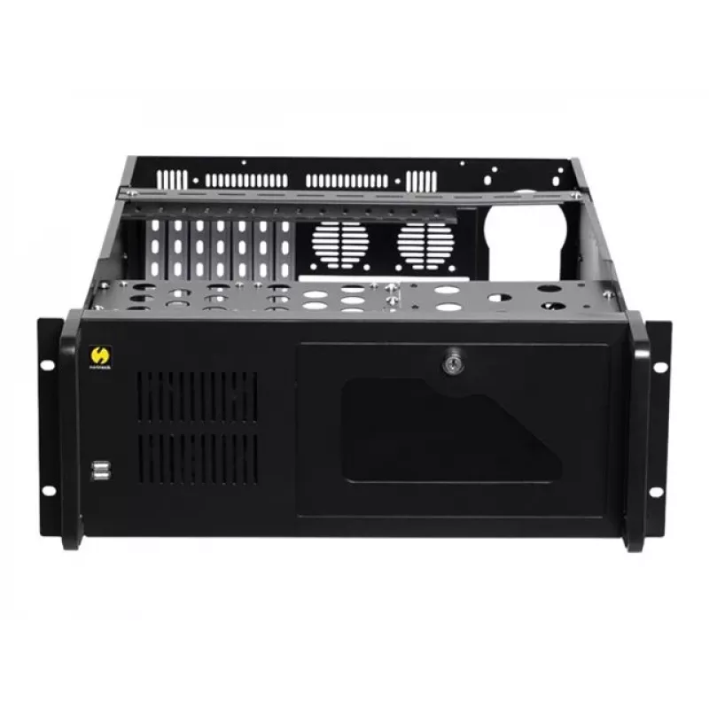 Netrack NP5104 Case server rackmount 4U da 19 pollici, microATX/ATX/eATX, profondità 530 mm