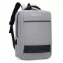 Zaino per laptop Tellur Nomad 15.6 pollici, grigio – scomparto laptop imbottito, tasche organizer