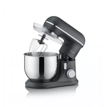 Robot da cucina SEVERIN KM 3899 — 1200 W, ciotola in acciaio inox 5,3 l, nero