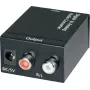 Convertitore AV SpeaKa Professional 989149 — da Toslink (ottico) a RCA adattatore audio digitale