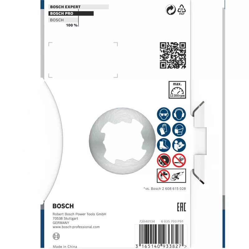 Bosch 2 608 615 165 accessorio smerigliatrice angolare disco da taglio