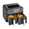 Amica AFM 7020 friggitrice ad aria doppia, 8 l, 2400 W, nera