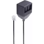 Cavo telefonico ShiverPeaks BS71017-1 0,2 m nero