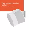 Supporto da parete Vogels | Supporto da parete per diffusore per Sonos Era 300 | Inclinabile, orientabile | Portata massima 7 kg | Bianco