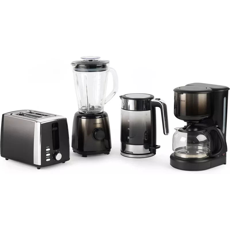 Macchina per caffè Progress 1,25L EK4068PBLK-VDE