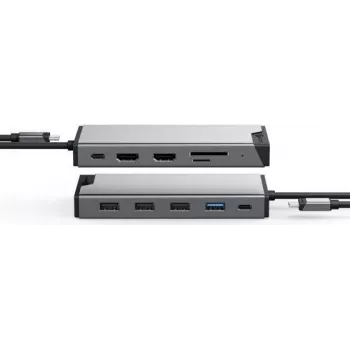 ALOGIC DV3 Cavo USB 3.2 Gen 1 (3.1 Gen 1) Type-C argento (DUCDDV3)