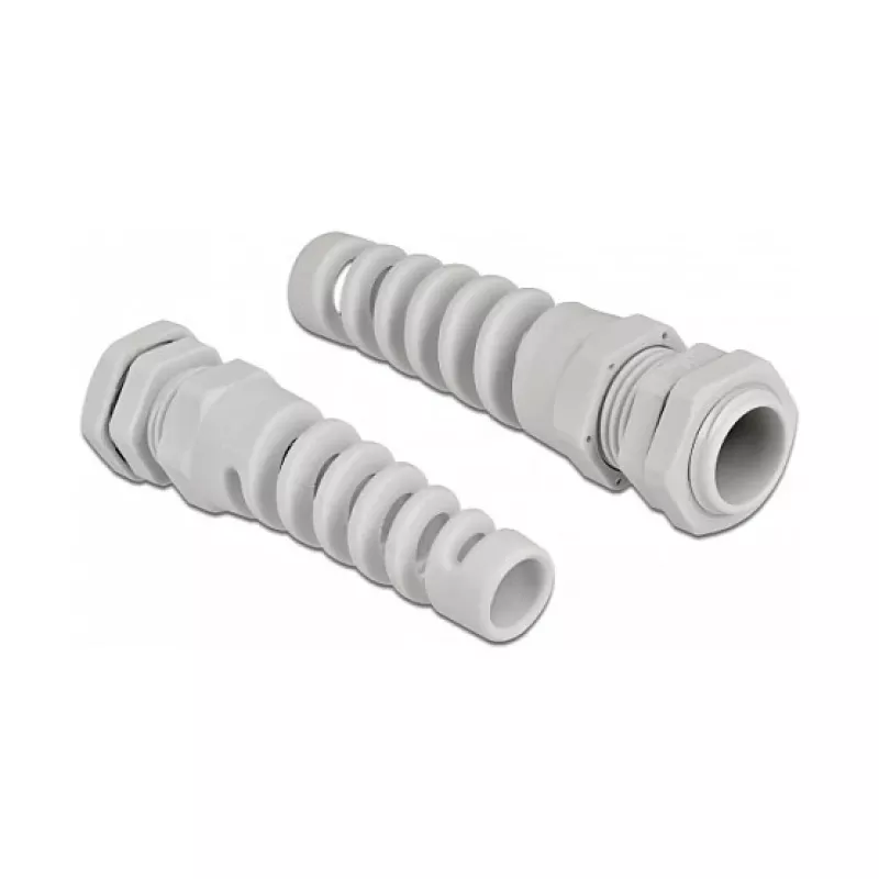 Pressacavo DeLOCK 60344 grigio plastica 1 pz.