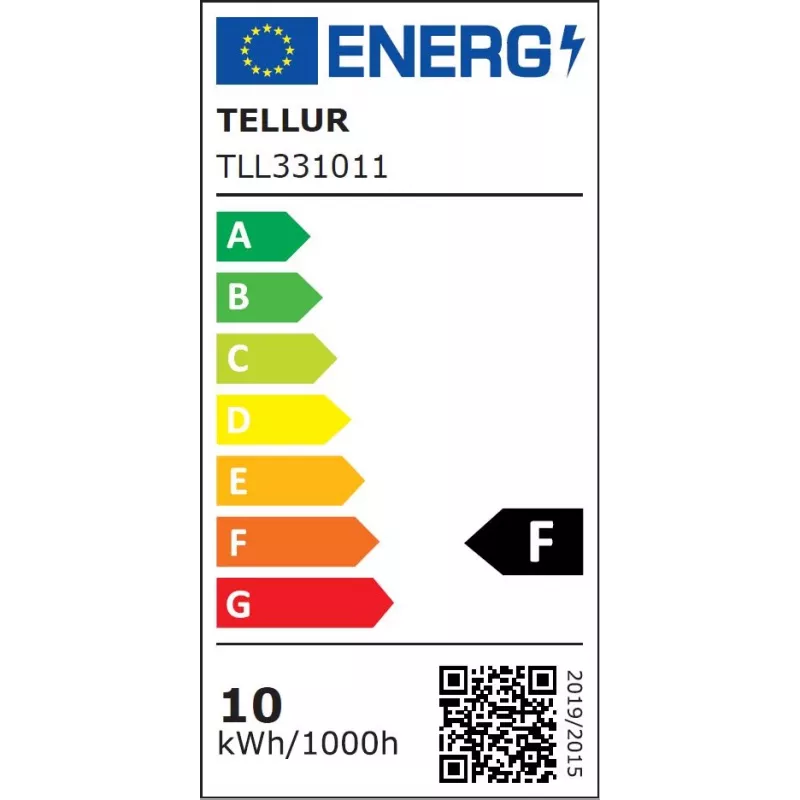 Lampadina smart Tellur E27 RGB dimmer – Lampadina smart Wi-Fi RGBW E27 con dimming