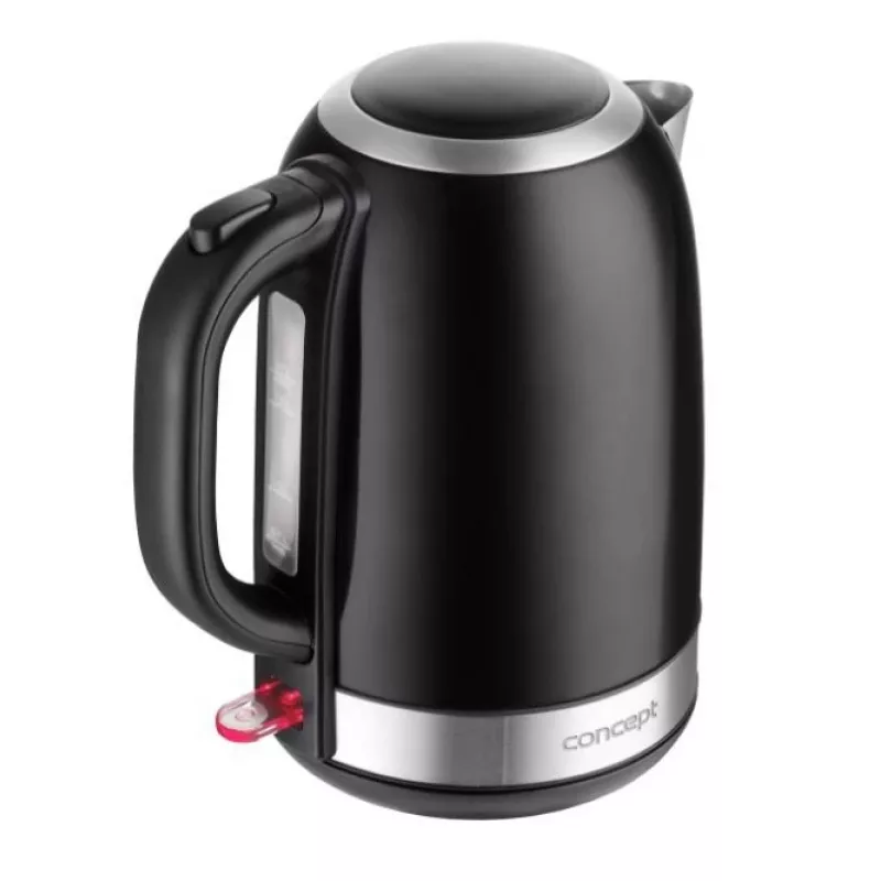 Bollitore Concept Solution RK3245 — 1,7 l, 2200 W, acciaio inox, nero