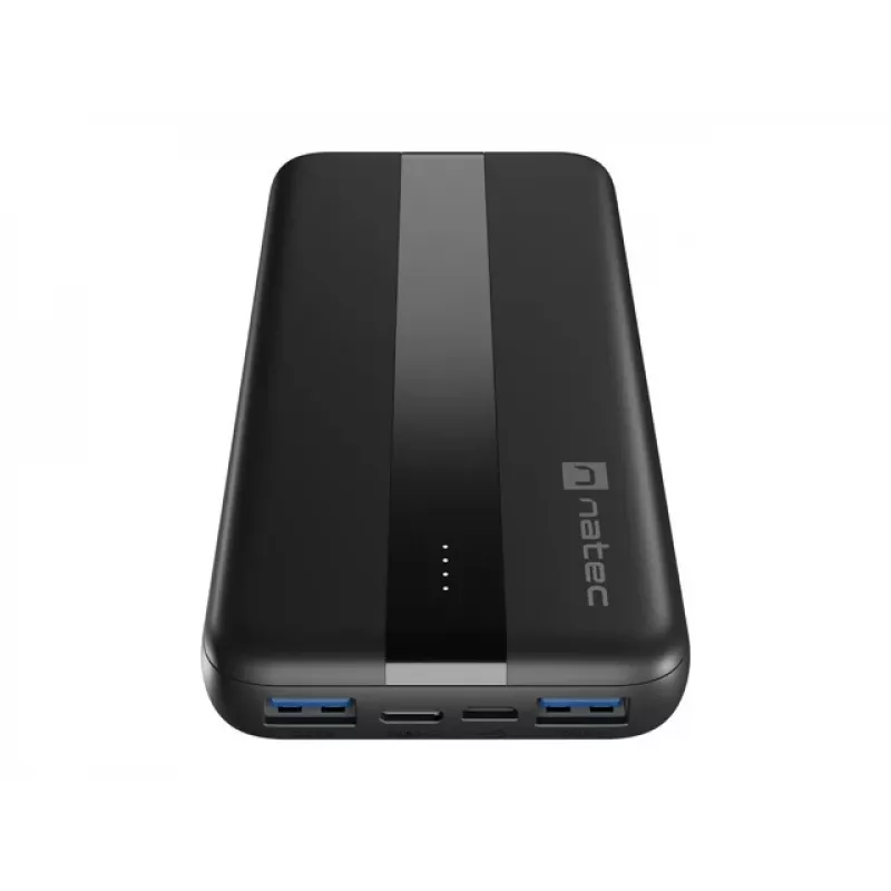 NATEC TREVI SLIM Q V2 polimero di litio (LiPo) 10000 mAh nero