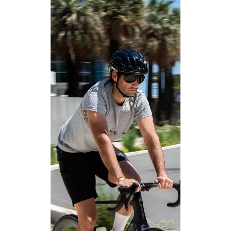 Casco da bici HJC CROSSER NERO Taglia L — casco da bici leggero e durevole