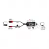 Adattatore per cavo video DeLOCK 62959 HDMI USB DVI-I VGA 0,135 m