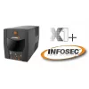 Infosec UPS X1+ 1000 alimentatore di backup 1000VA, 500W, 2× FR/Schuko