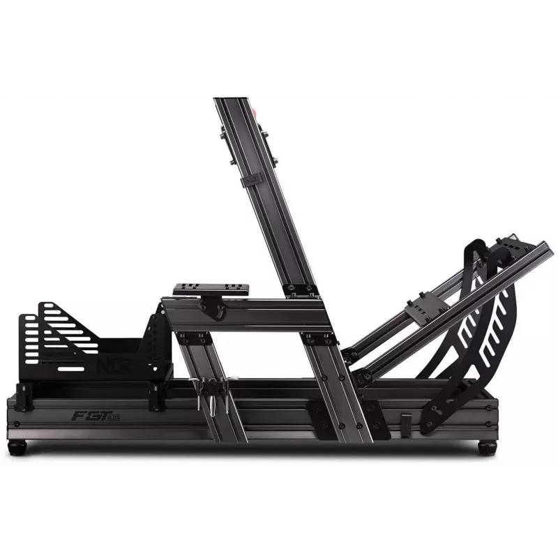 Next Level Racing – Cockpit simulatore F-GT Elite Formula & GT profilo in alluminio – versione con montaggio laterale e frontale (396039)