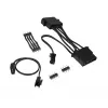 BitFenix Alchemy Connect BFA-ACL-30BK15-RP striscia LED, 15 LED, 30 cm, blu