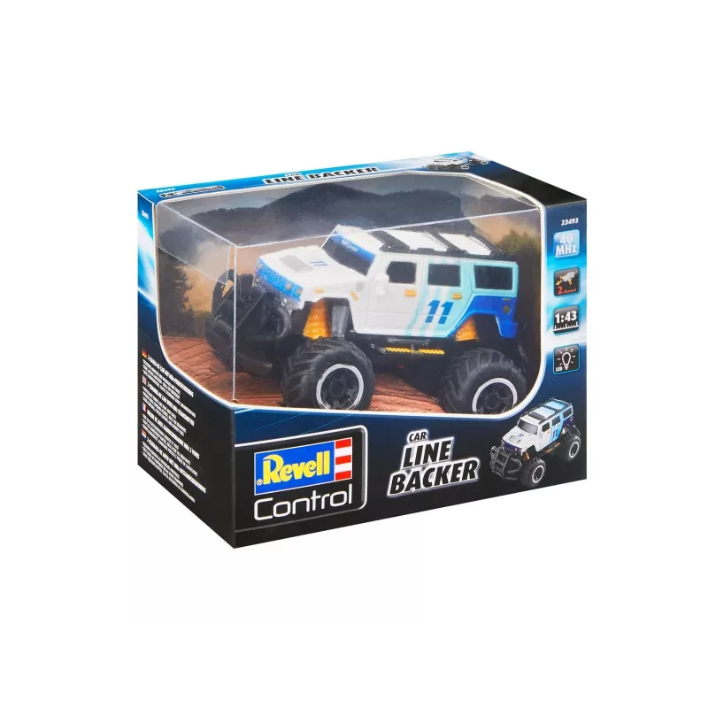 Car Revell Line Backer di REVELL — consigliato da 6 anni, colori: nero, blu, bianco