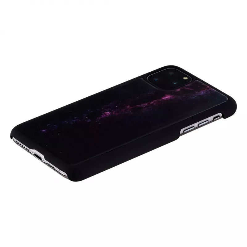 Custodia per smartphone iKins per iPhone 11 Pro Max – milky way nero