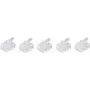 Connettore per cavo RJ-12 ShiverPeaks BS72050-5 bianco