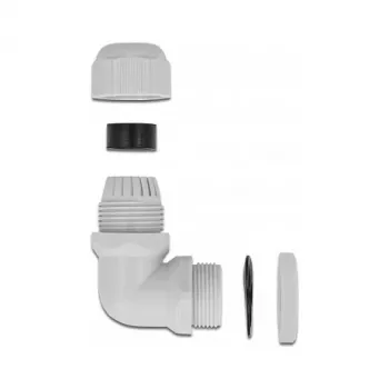 Pressacavo DeLOCK 60295 grigio plastica 1 pz.