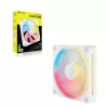 CORSAIR iCUE LINK LX120-R RGB Reverse Blade PWM ventola per case, 120 mm, bianca