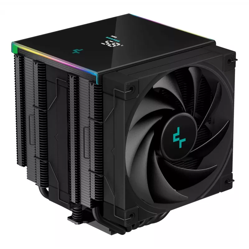 Dissipatore ad aria per processore DeepCool AK620 DIGITAL 12 cm nero 1 pezzo