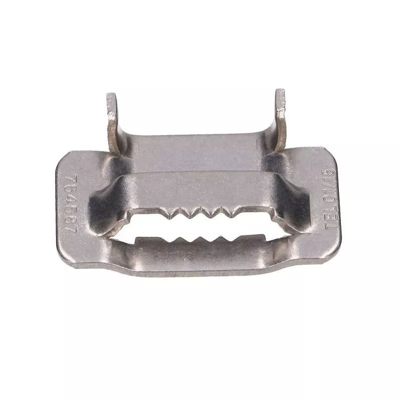 Extralink clip in acciaio per nastro in acciaio da 20mm con denti