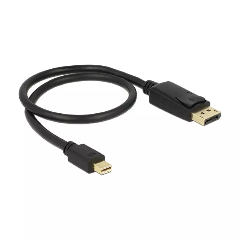 Cavo Mini DisplayPort a DisplayPort DeLOCK 83984 0,5 m nero