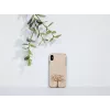 Custodia per smartphone Man and Wood per iPhone X/XS, legno di melo, nero