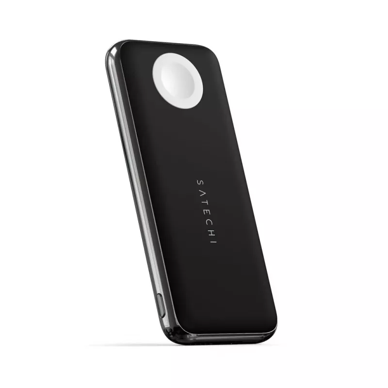 Power bank wireless Satechi Quatro ST-UC10WPBM, 10000 mAh, nero